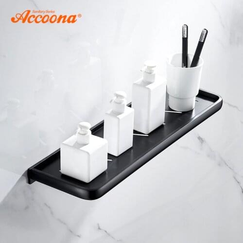 Accoona Bathroom Shelf Storage Rack Bathroom Multi-Function Toilet Thickened Shelf Bath Hardware Pendant Shelves A11610