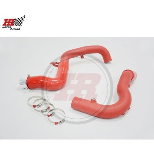HP RACING 2.5'' Aluminum Charge Pipe For EA888 Gen3 Motor MQB 1.8T 2.0T MK7 A3 S3 60mm OD red color