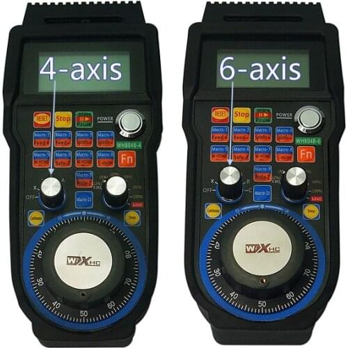 Original CNC 4-6 Axis Wireless Mach3 MPG Pendant Handwheel Controller Use for CNC Engraving Milling Router Machine