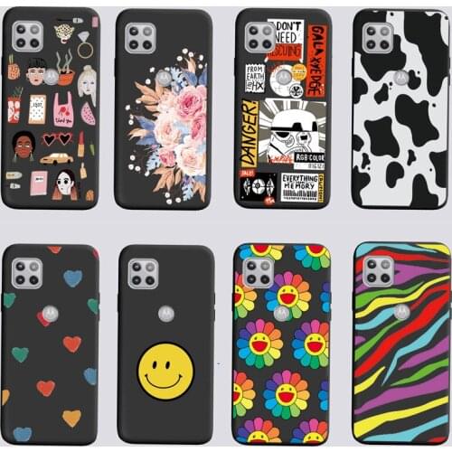 For Moto One 5G Ace Case Phone Cover Silicone Soft Cases for Motorola One 5G Ace Case Black TPU Bumper Covers Protective 6.7