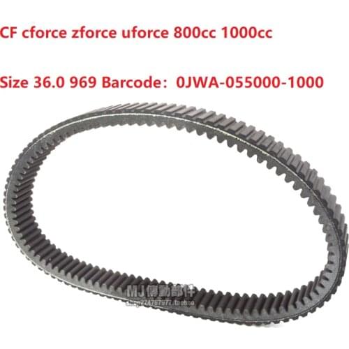Motorcycle Parts Transmission Drive Belt 36.0 969 For CFmoto cf800 1000cc CF1000 ATV UTV Parts ATV1000 CF moto