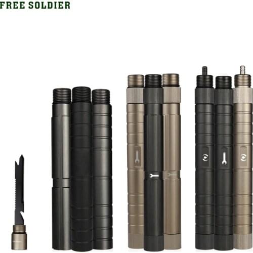 FREE SOLDIER Outdoor sports camping hiking central component series multi-function folding shovel DIY Accessories