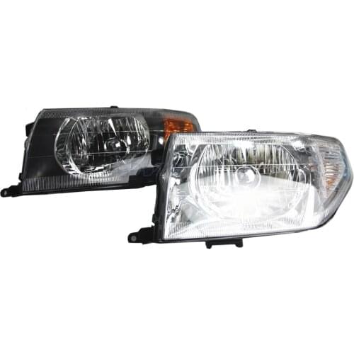 Chrome HeadLIGHTS for Mitsubishi Pajero IO Front Lamp for Montero Pinin Turning Signal Light for Shogun MINI Clearance Warning