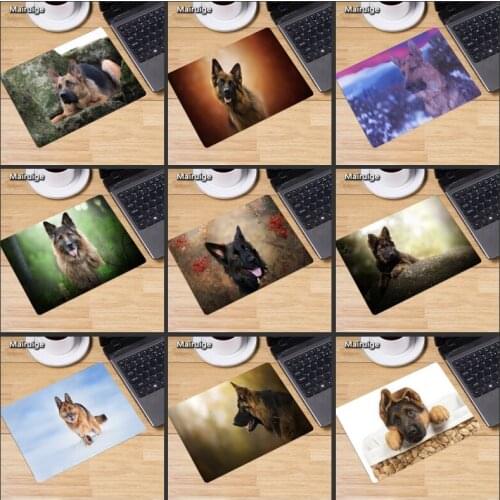 XGZ Exquisite Shepherd Dog Mouse Pad Cute Puppy Table Mat Multi-Size Selection Home Computer Notebook Office Keyboard Pad