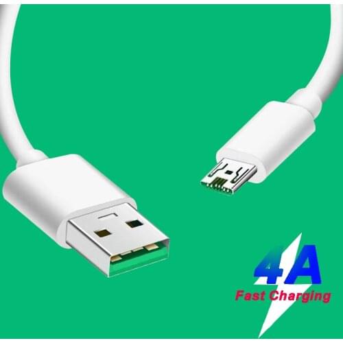4A Micro USB Cable Fast Charge Microusb Data Cable For OPPO A37 A15 A12 Vivo Xiaomi Redmi 4 Note5 Pro LG Tablet Android Cable