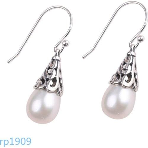 KJJEAXCMY boutique jewelry Wholesale S925 sterling silver jewelry womens pearl earrings