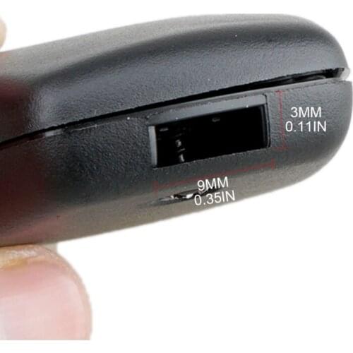 B36B Remote 2 Buttons Protective Case Key Shell Dustproof Cover Compatible with Modus Clio 3 Twingo Kangoo 2 without Blade