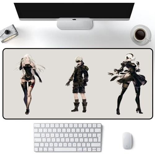 Mouse Pad Nier Automata Anime Carpet Office Professional Gaming Accessories Gamer Pc Mousepad Keyboard Cs Go Desk Mat