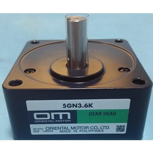 5GN3.6K motor gear box Brand new original Japanese Oriental OM reducer gear head