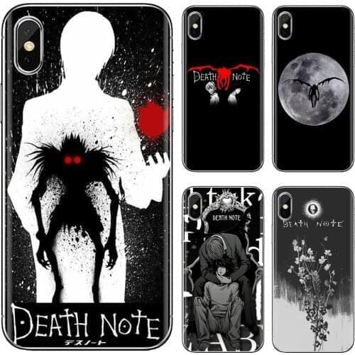 For Huawei Mate 20 30 40 7 8 9 10 Lite Pro P Smart 2018 2019 Plus G7 G8 design-Anime-C-Death-Note Soft Skin Case