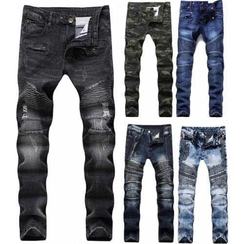 Newsosoo Loose Jeans For Men