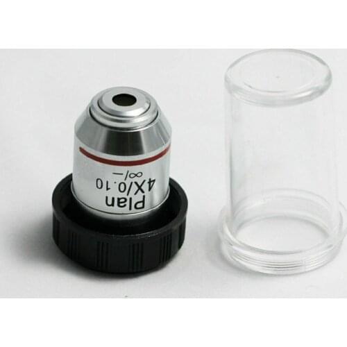 Microscope Objective Lens INFINITY PLAN DIN 4X 10X 20X 40X 60X 100X