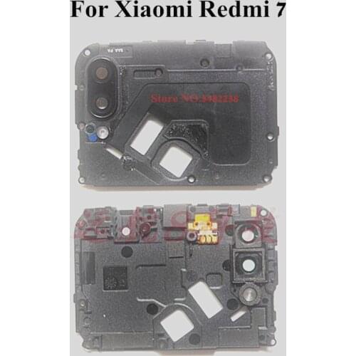 Original Mainboard cover Back camera Ring Flex cable For Xiaomi Redmi 7 WIFI Antenna signal Flashlight Cover case Replacement