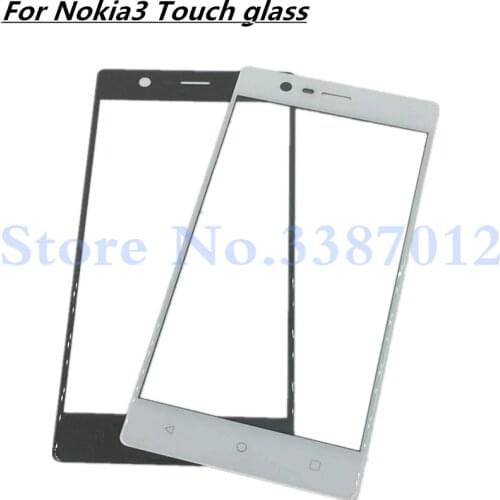 For Nokia 3 Front Glass Lens TA-1032 TA-1020 Touch Screen Panel Cover Replacement For Nokia3 Nokia 3 Outer Glass Lens