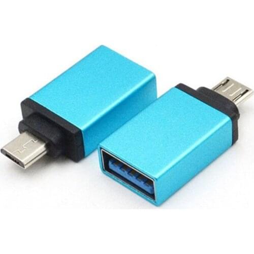 USB-C Type C Male To USB 3.0 Female Adapter Connector Metal Head Adapter OTG Data Synchronization Adapter Reversible Metal Head