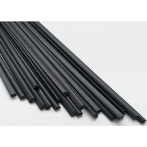 PP Plastic welding rods (3mm) black, pack of 40 pcs /triangular shape/welding supplies