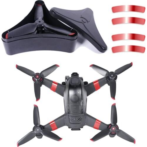 Propeller Quick Release Three Leaves Blade Props Noise Resistance Storage Case For DJI FPV Drone Propeller Drone Accessories New