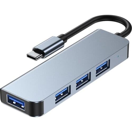 USB C HUB 3.0 Type C 3.1 4 Port Multi Splitter Adapter OTG For Lenovo Xiaomi Macbook Pro 13 15 Air Pro PC Computer Accessories