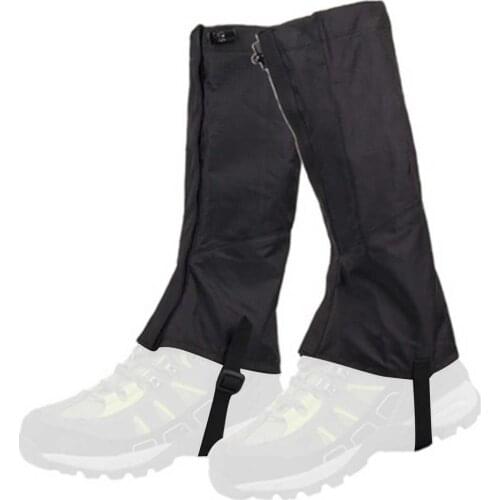 1 Pair Shoe Cover Waterproof Leg Gaiters Breathable Gaiter Leg Protective Cover Snow Boot Protection Guard For Camping Cycling