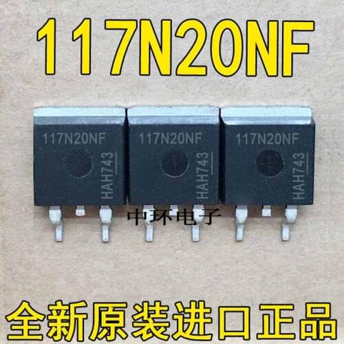 10 pcs IPB117N20NF 117N20NF TO-263 200V 84A