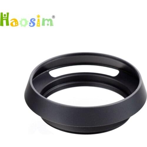 10pcs/lot New 72mm 77mm Black Vented Curved Metal camera lens Hood for Leica M for camera Pentax for S&ny for Olympus