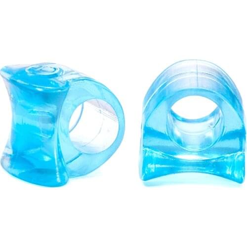 2Pcs/Pair New Silicone Gel Toe Spacer Separator Straightener Spreader Pain Relief