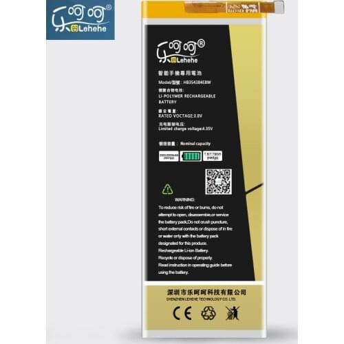 LEHEHE HB3543B4EBW Battery for Huawei Ascend P7 High Quality Li-ion Battery 2530mAh Replacement Battery with Tools Gifts