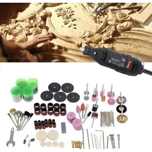 Electric Grinder Accessory 105pcs Rotary Power Drill Multi Function Tool Grinding Sanding Polishing Disc Wheel Tip Cutter Drill