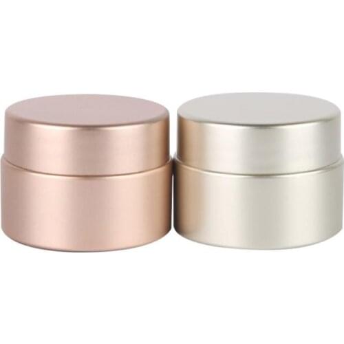 Lotion bottles bulk Travel Face Cream Lotion Cosmetic Container Plastic Empty Makeup Jar Pot Refillable Bottles