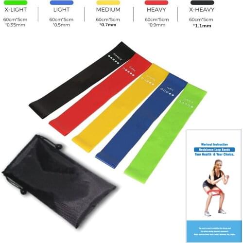 Resistance Bands Workout Rubber Loop Yoga Gym sport weerstand Elastic band for training expander Fitness gum tape Equipment
