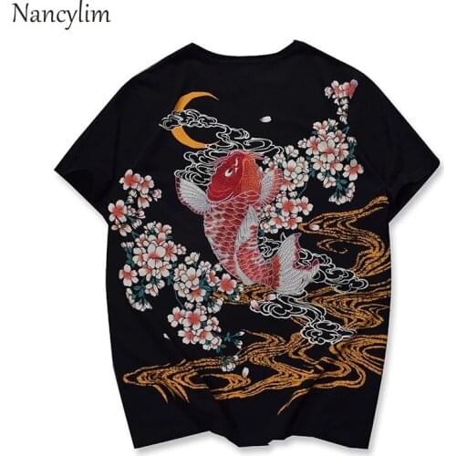 2020 Spring Summer Tshirt for Women and Men Embroidered T-shirt White Black Cotton Tshirt Male and Female T Shirts Tees Tops Top