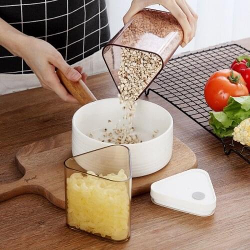 Airtight Kitchen Storage Box With Lid Plastic Storage Dry Food Container Fridge Cans Organizer Boxes Jars For Bulk Cereals