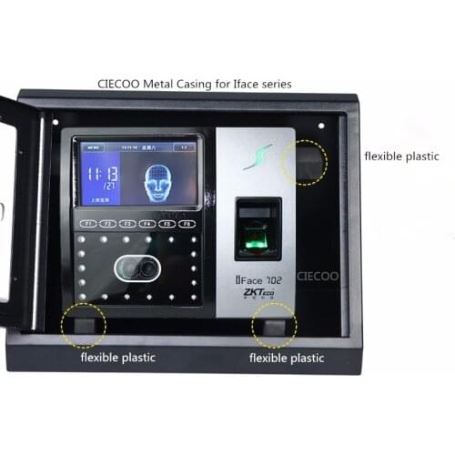 Metal waterproof case for bio-metric fingerprint time attendance access controller system device iface301 iface302 iface702 ect
