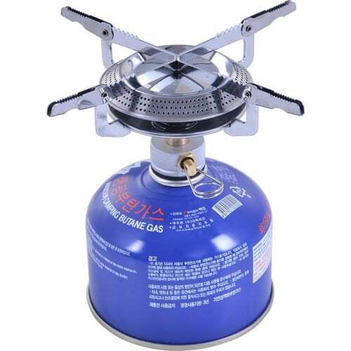 3500W Mini Camping Gas Stoves Portable Ultra-Light Foldable Gas Burners One-Piece Camping Stoves Picnic Cooking Stove Furnace