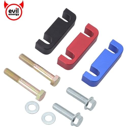 Evil energy Aluminum Duramax Diesel Fuel Filter Spacer kit For 6.6L 1/2 inch Spacer For GMC 01-06