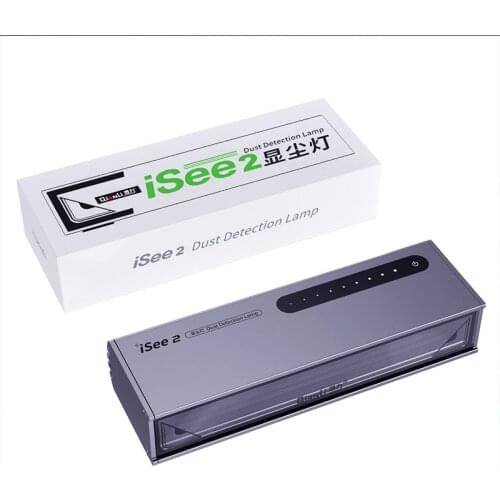Upgrade Qianli iSee Dust Checking Lamp Fingerprint Scratch Detector Grease Search Light for LCD Screen Replacement Work
