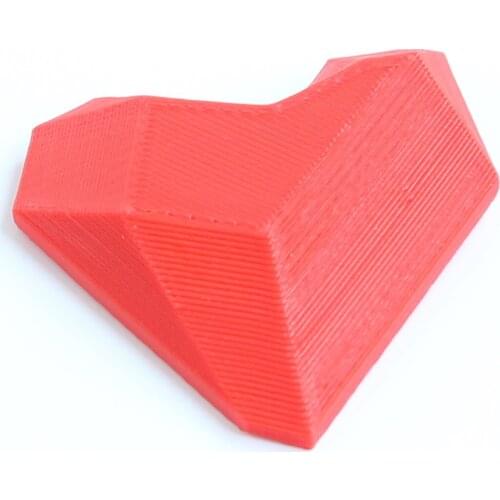 Heart 3D Printed Brooch, Brooches, Love, Gift for Her, Lovers, Valentine 's, Red