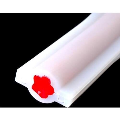 Handmade Silicone Soap Mold Plum Blossom Shape Flexible Tube Mould