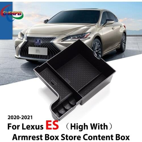 For Lexus ES 2020-2021 Armrest Box Storage Box Modified Central Storage Box Compartment Box Decoration Car Accessories