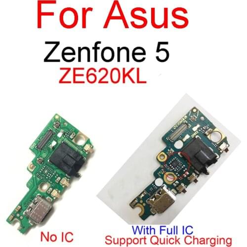 USB Charger Dock Port PCB Board For Asus Zenfone 5 ZE620KL Micro Charging Jack Plug Connector Board Flex Cable Replacement Parts