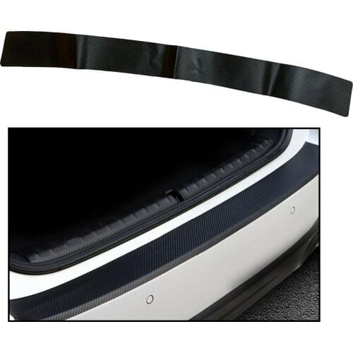Car Rear Bumper Guard Trim Cover Door Sill Scuff Plate Protector Fit For Mitsubishi Outlander 2013-2015 2016 2017 2018 2019 2020