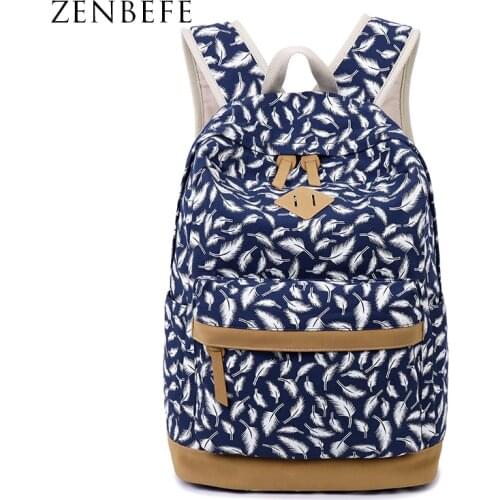 Женские рюкзаки с принтами ZENBEFE China At AliExpress