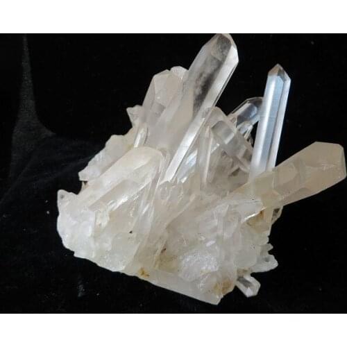 1.94lb AAA Natural White Transparent Crystal Cluster Specimens