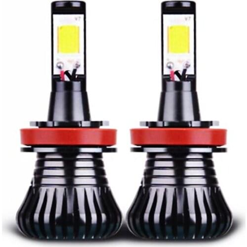 WTS 2pcs LED Car-styling H7 H1 H3 H4 H8 H11 9005/HB3 9006/HB4 front Headlight flash Bulb Head Lamp Fog Light 6000K 3000k yellow