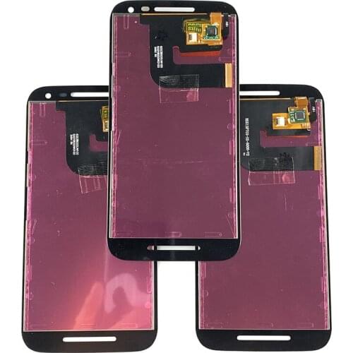 3 Piece Amored For Motorola Moto G3 G 3rd Gen LCD Touch Screen Digitizer Replacement Component For MOTO G3 Display Fittings