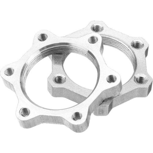 44mm/48mm MTB Bike Bicycle Disc Brake Flange Tray Cycling Adapter Screw Thread Lock Nut Switch Disk Disc Tray Refires