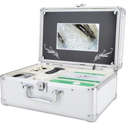 7-inch screen freeze-frame hair and skin tester Multifunctional portable hair follicle tester 50/200 times lens