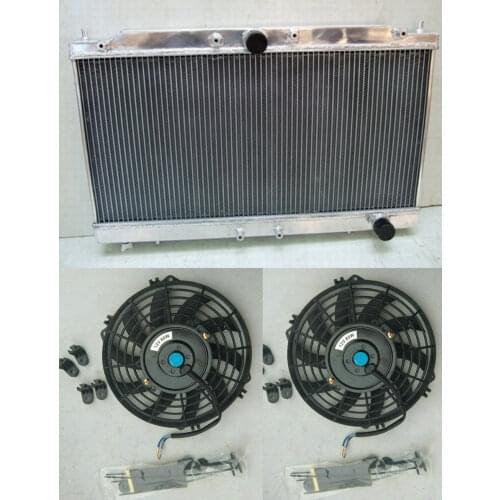 Aluminum Radiator Fan Shroud For Mitsubishi Eclipse 2G Spyder GST/GTX Eagle Talon Turbo TSI 1995-1998 2.0L 4G63T D32A MT