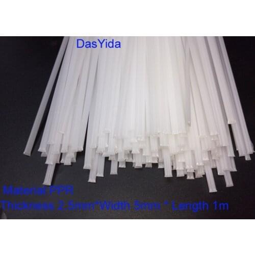 Free shipping 40 PCS white PPR Plastic welding rods/PE welder rods for plastic welder gun/hot air gun/welding tool 1pc=1meter