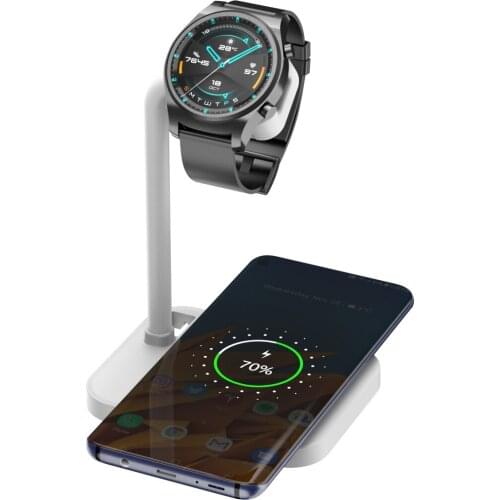 Wireless charging dock For Apple Watch SE 6 5 stand support table charger stand for iPhone wireless charger station phone holder